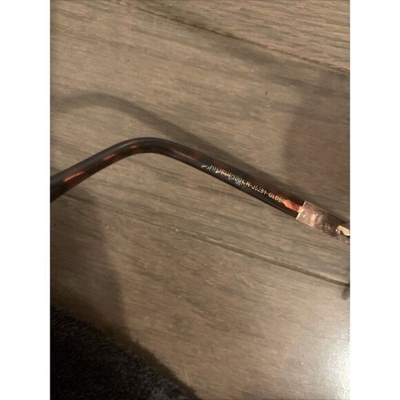 Jessica Simpson Womens Gold Frame Brown Lens Aviator Sunglasses #29 - Picture 5 of 5